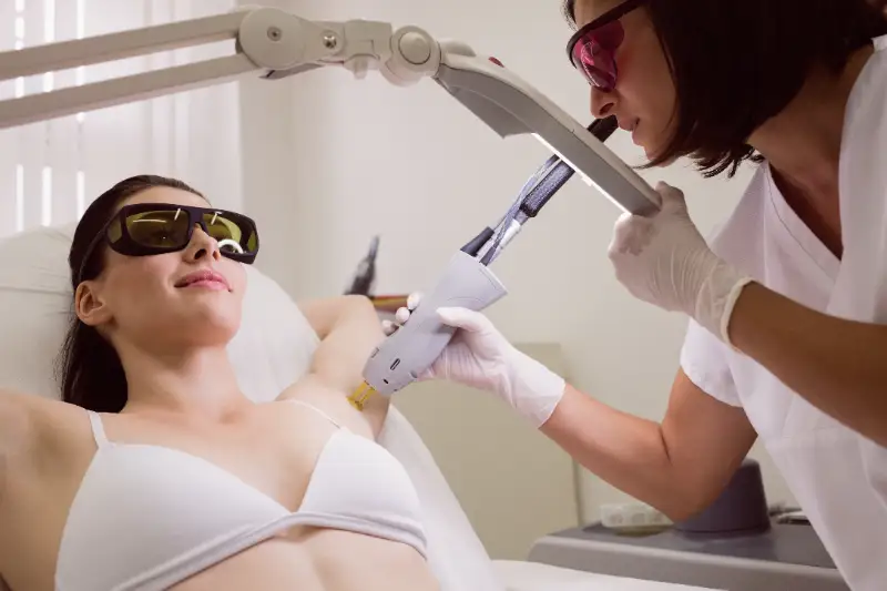 Brazilian laser hair removal